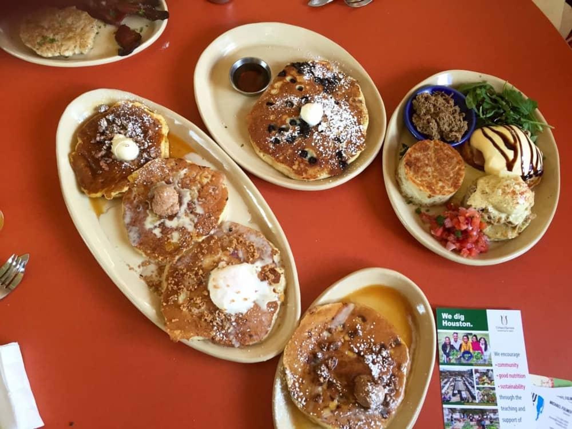 Snooze Montrose pancakes benedicts