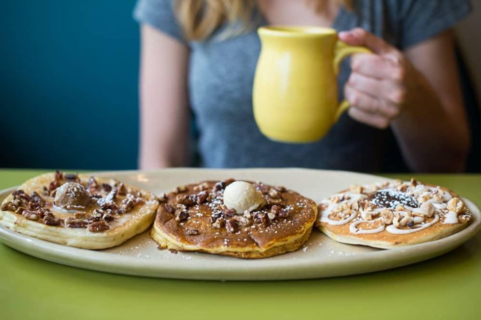 Snooze pancake flight