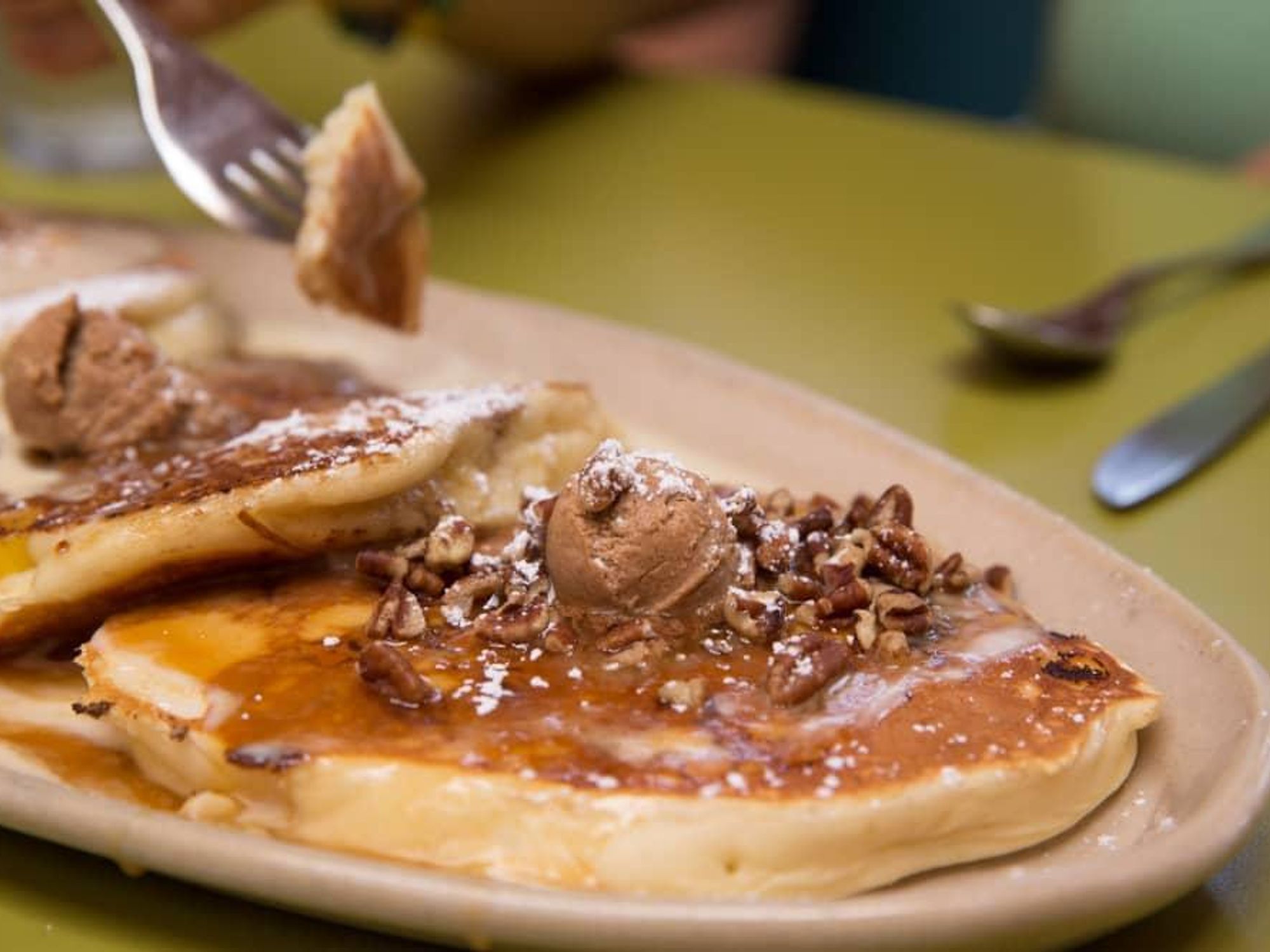 Snooze sweet potato pancakes