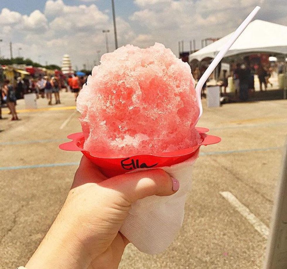 Snow Cone at Free Press Summer Fest