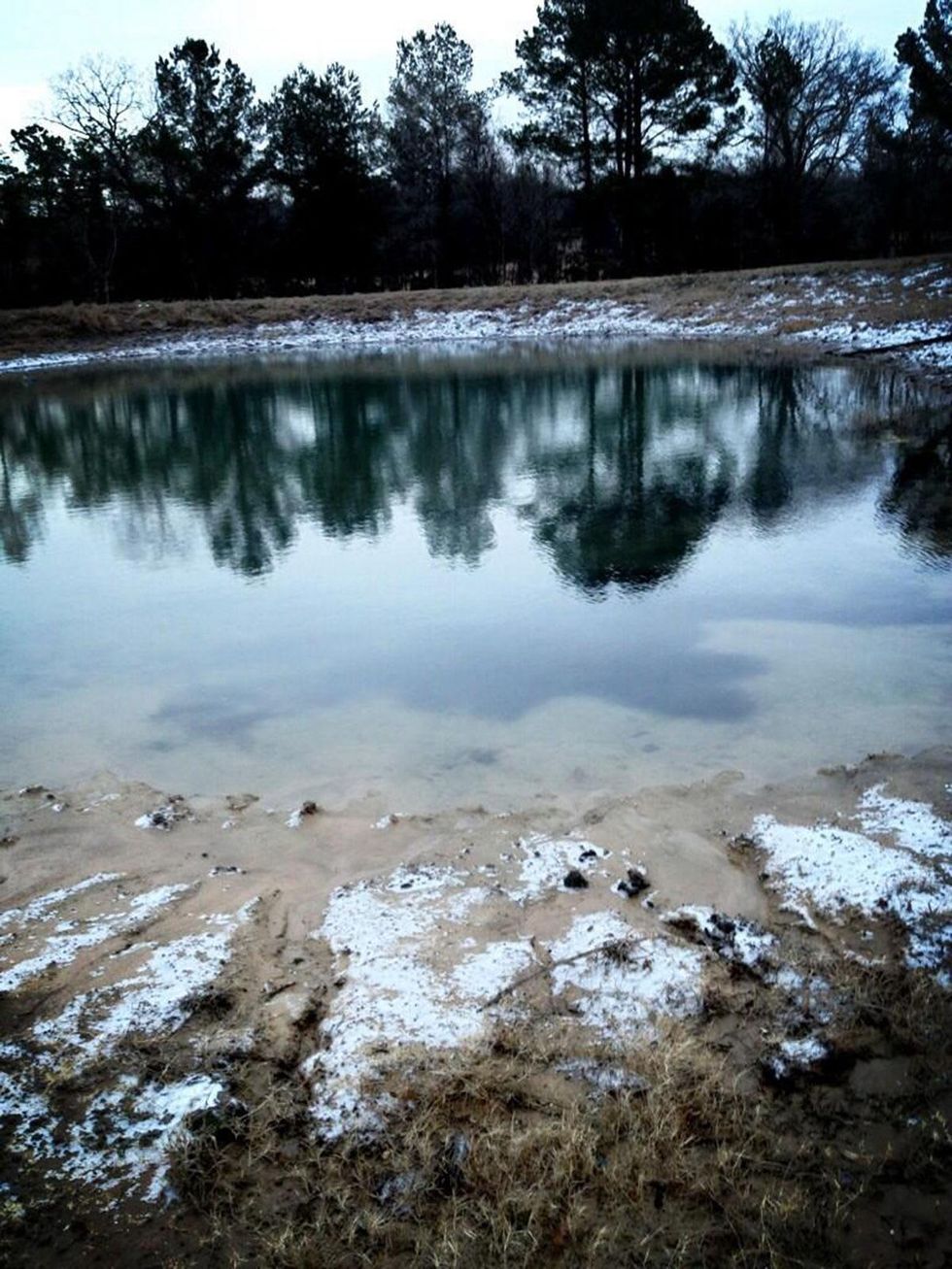snow in Houston January 2014