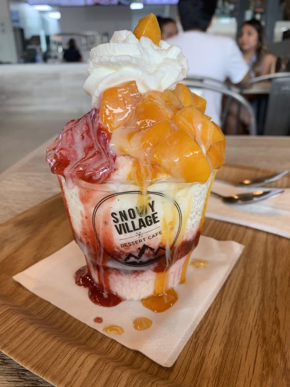 Snowy Village bingsu