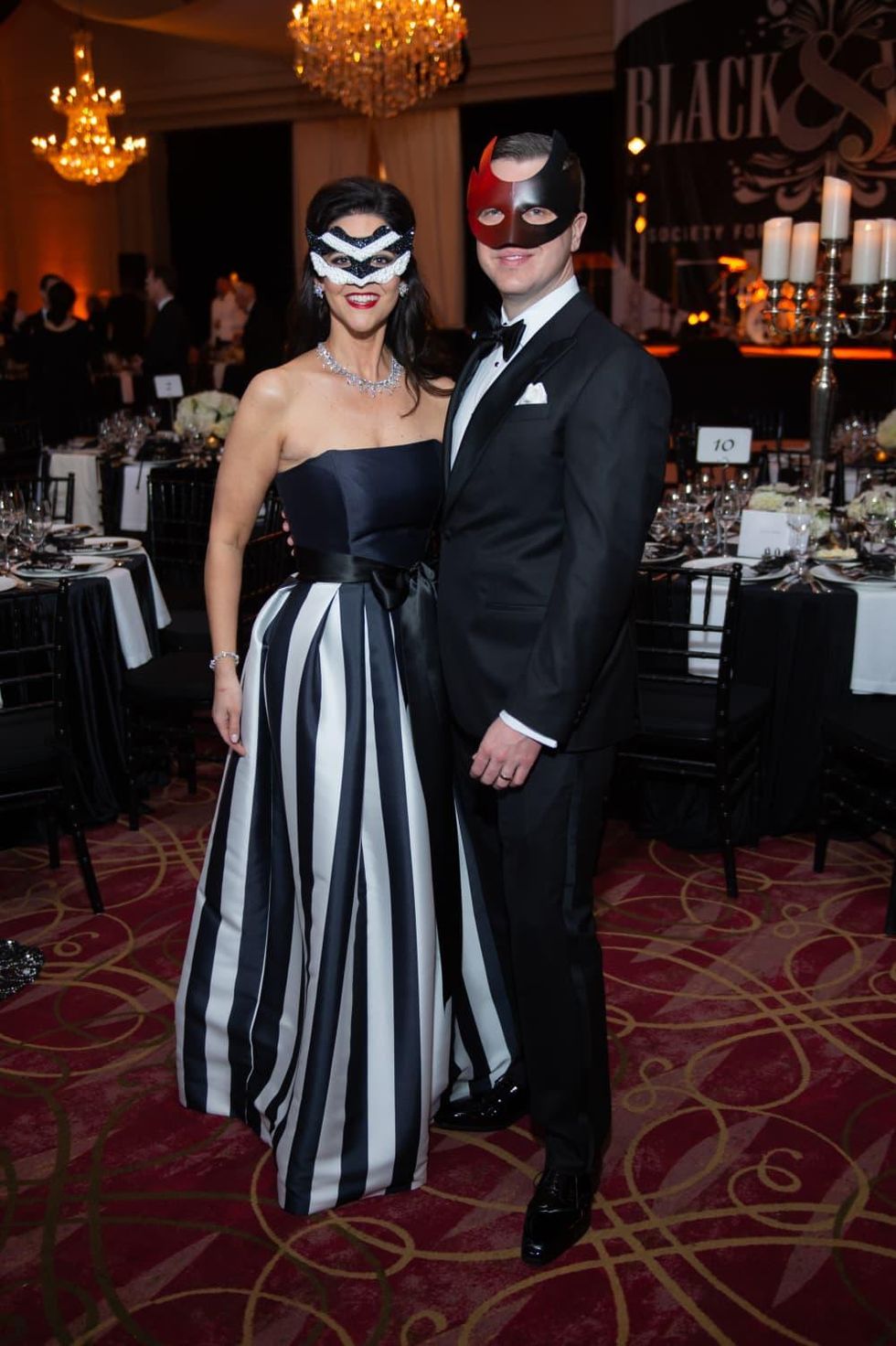 Society for Performing Arts Black and White Ball 2019