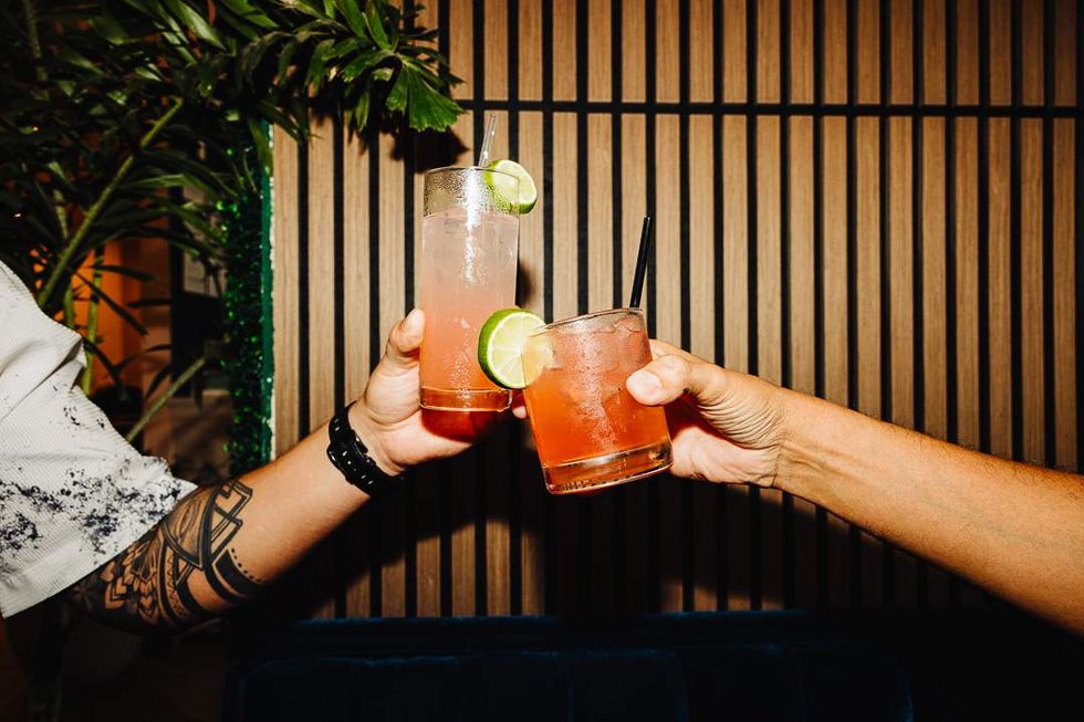 Soluna Heights House Hotel cocktails