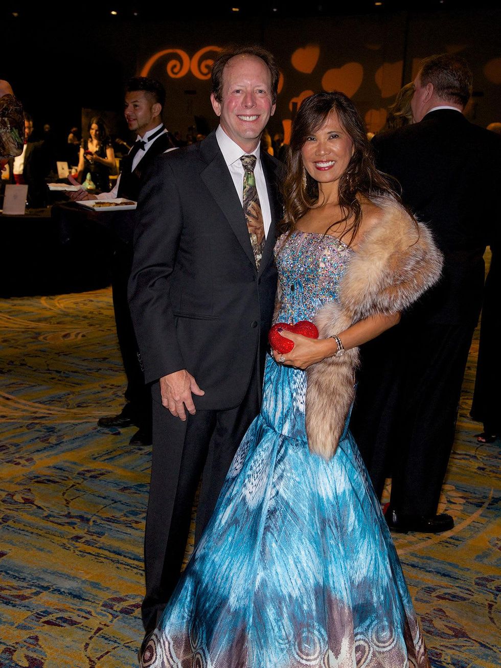 Soly and Dr. Bruce Lachterman at the Montgomery County Heart Ball March 2014