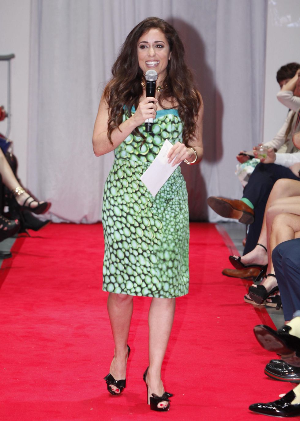 Sonia Azad at Fashion Woodlands with Theresa Roemer March 2015