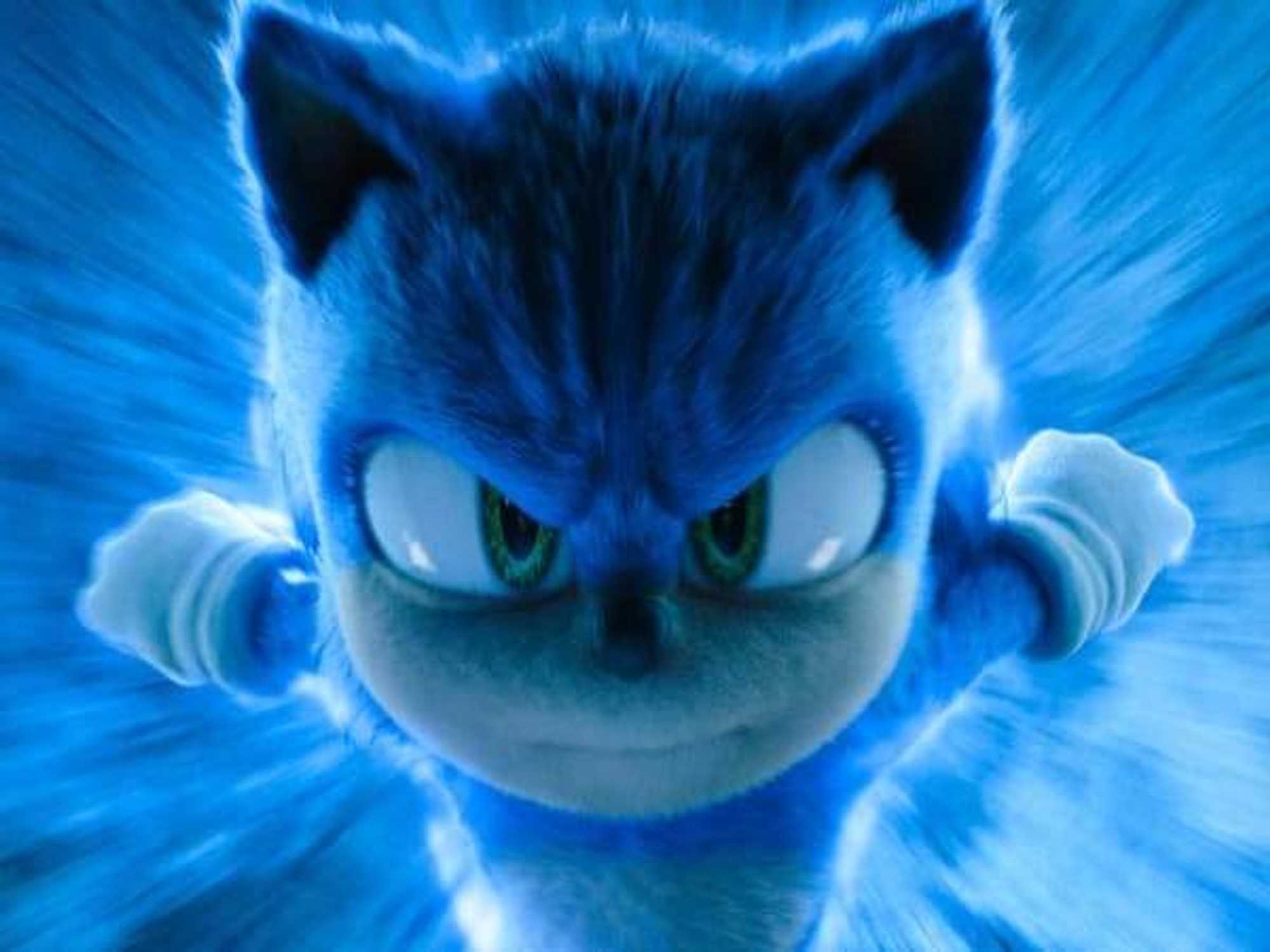 Sonic the Hedgehog (Ben Schwartz) in Sonic the Hedgehog 3