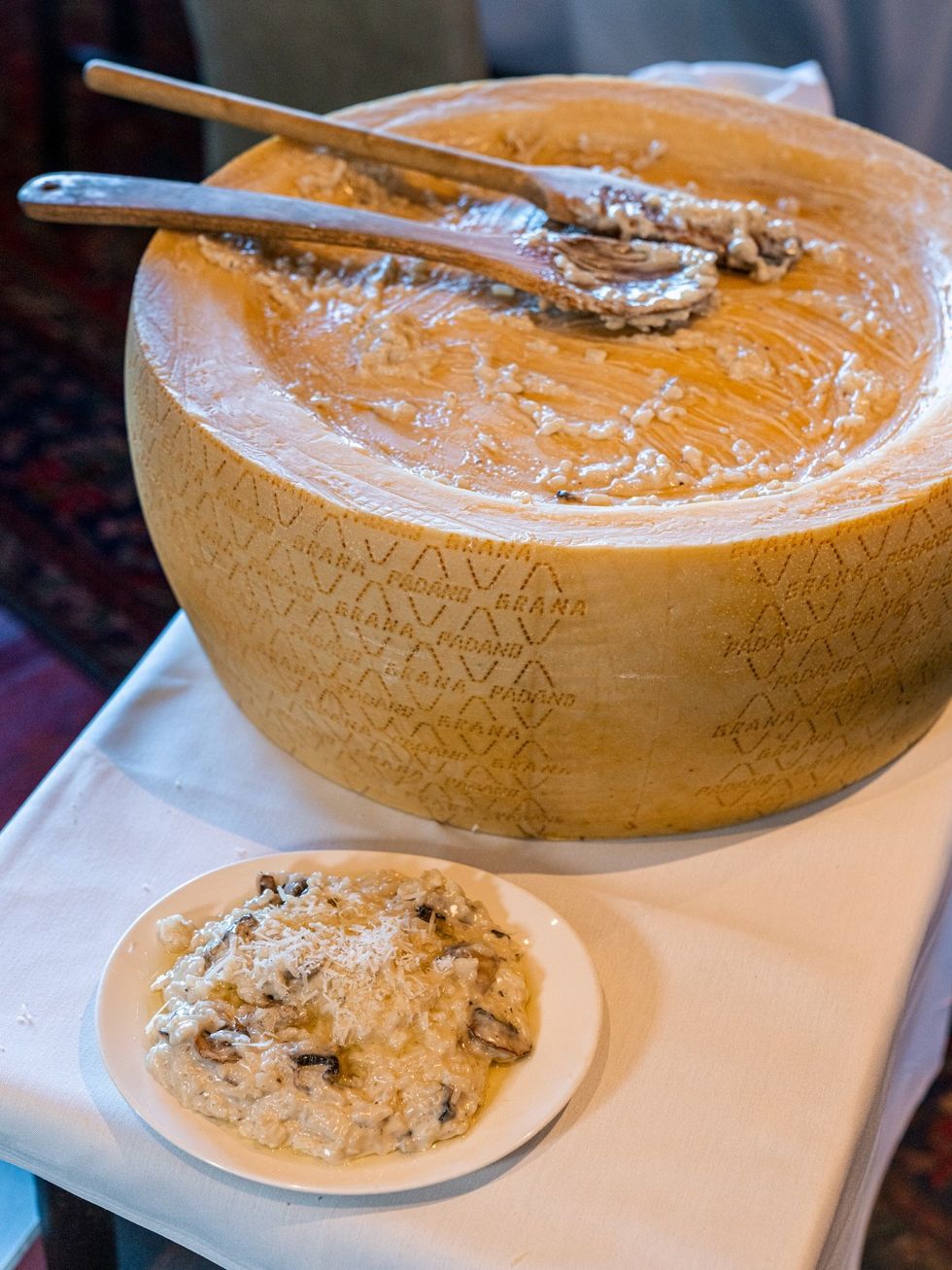 Sorrento Ristorante pasta wheel