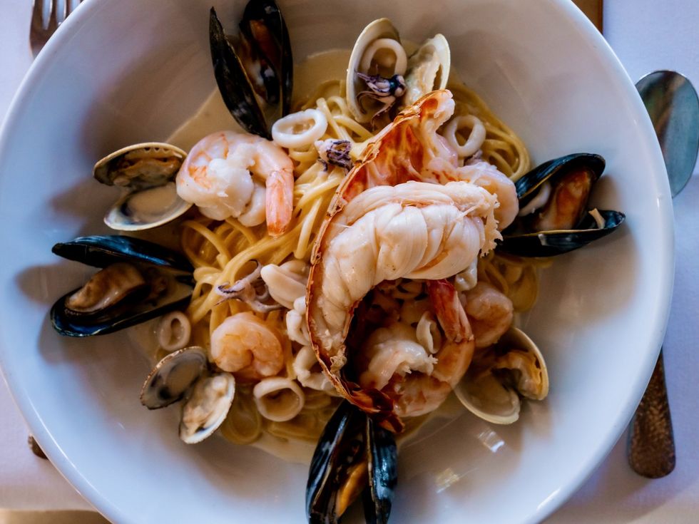 Sorrento Ristorante seafood pasta