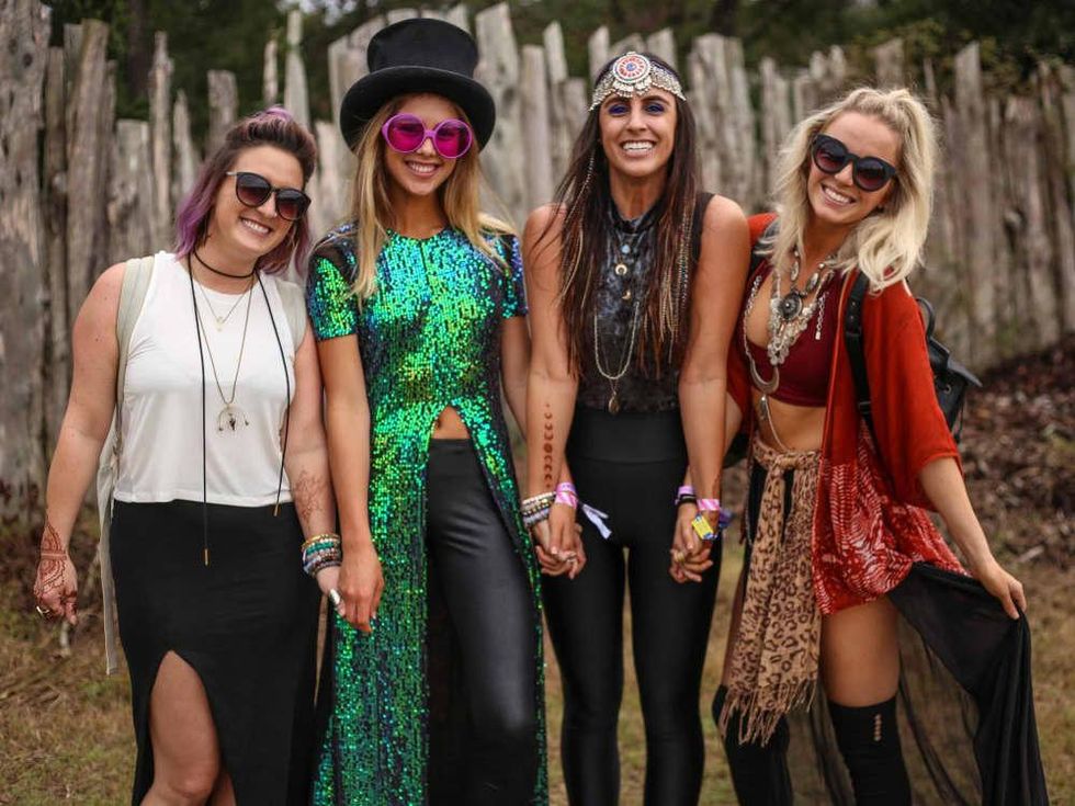 Sound on Sound Fest 2016 Street Style Sterling Bittenbender Emily Sousa Ashlee Miller Stefanie Carolla