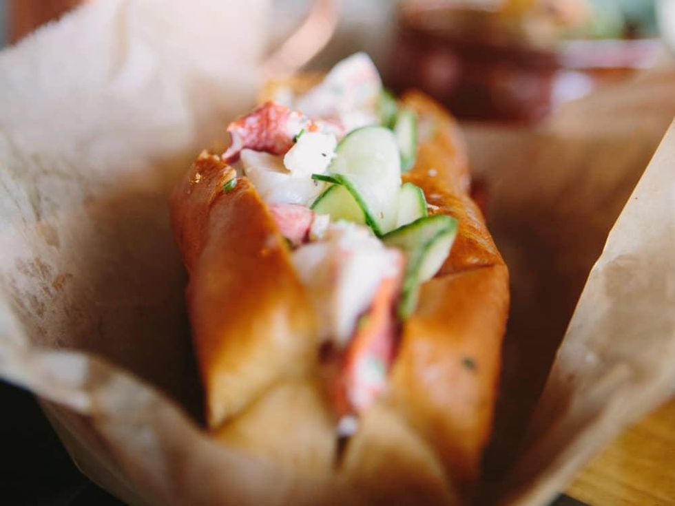 South Bank Seafood Bar lobster roll