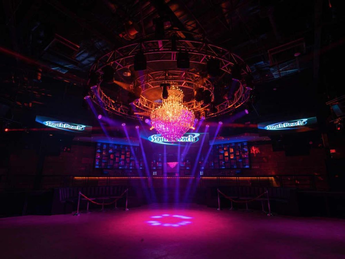 An 8-foot chandelier hangs over the dance floor. - CultureMap Houston