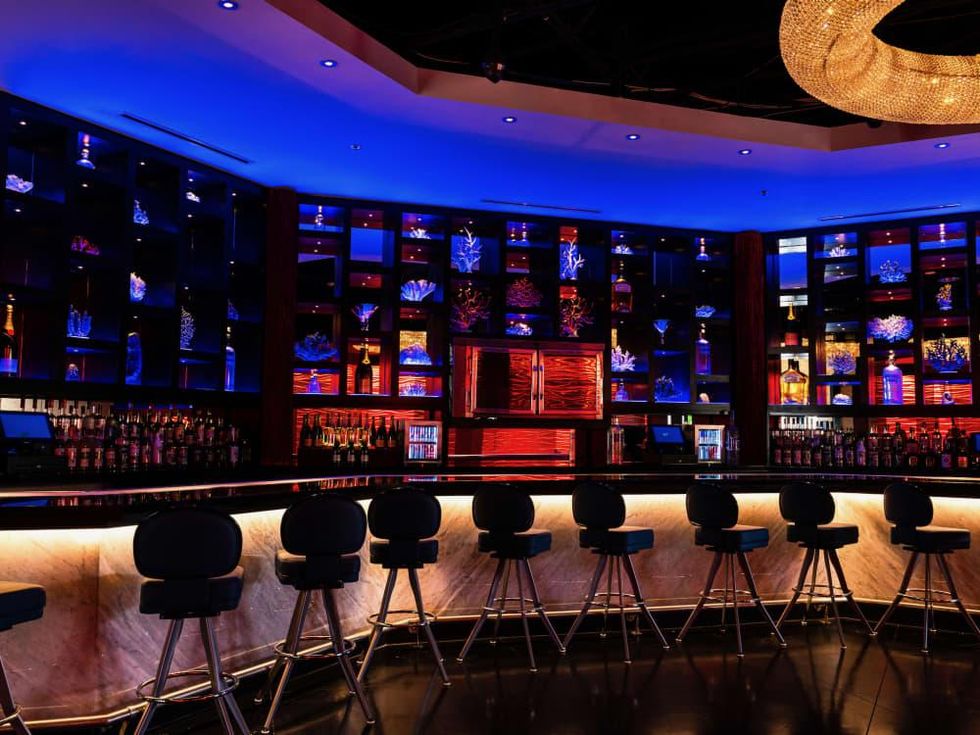 South Beach nightclub interior