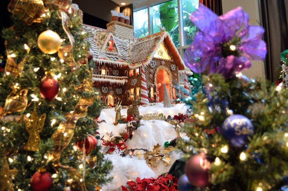 South Shore Harbour Resort gingerbread house