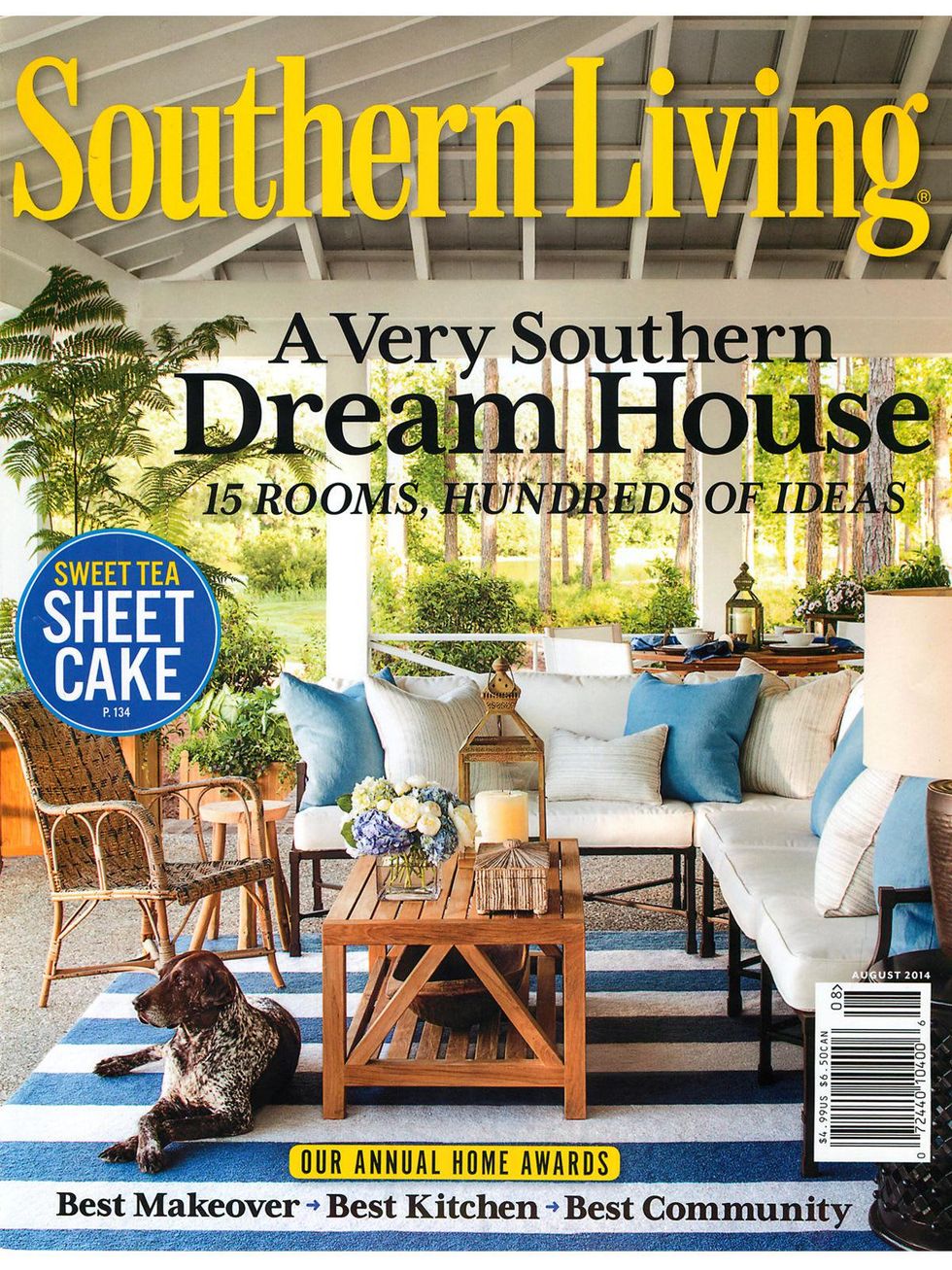 Southern Living cover August 2014