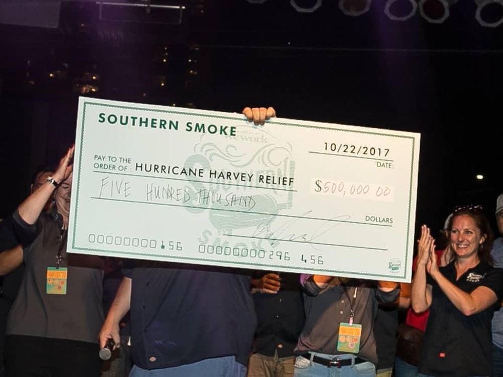 Southern Smoke 2017 check presentation