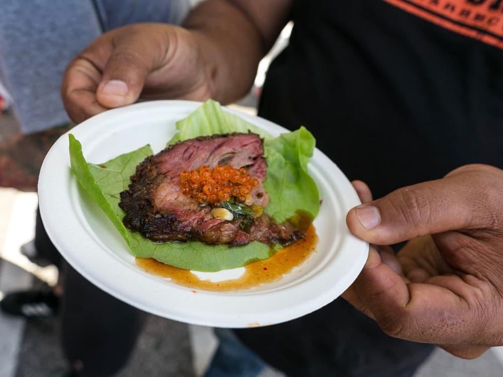 Southern Smoke 2017 David Chang Korean beef rib