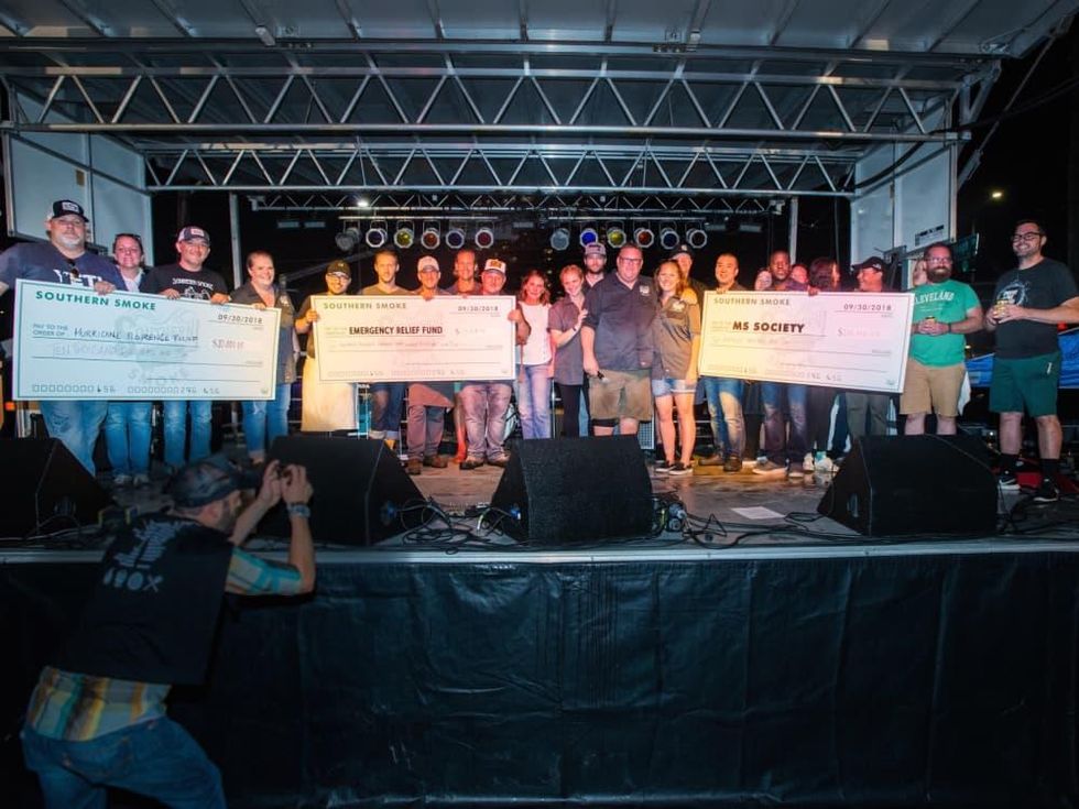 Southern Smoke 2018 check presentation