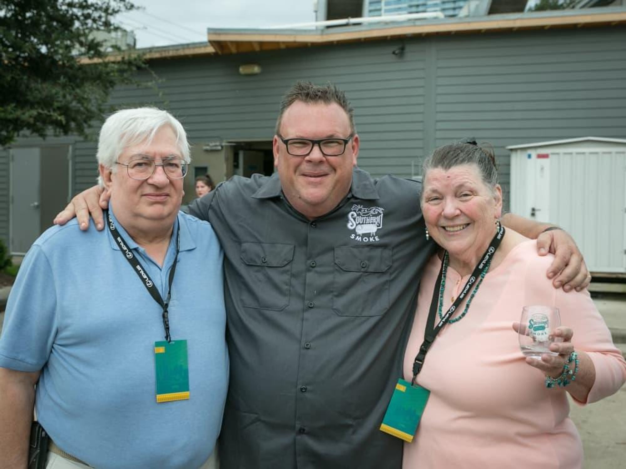 Southern Smoke 2018 Chris Shepherd with parents