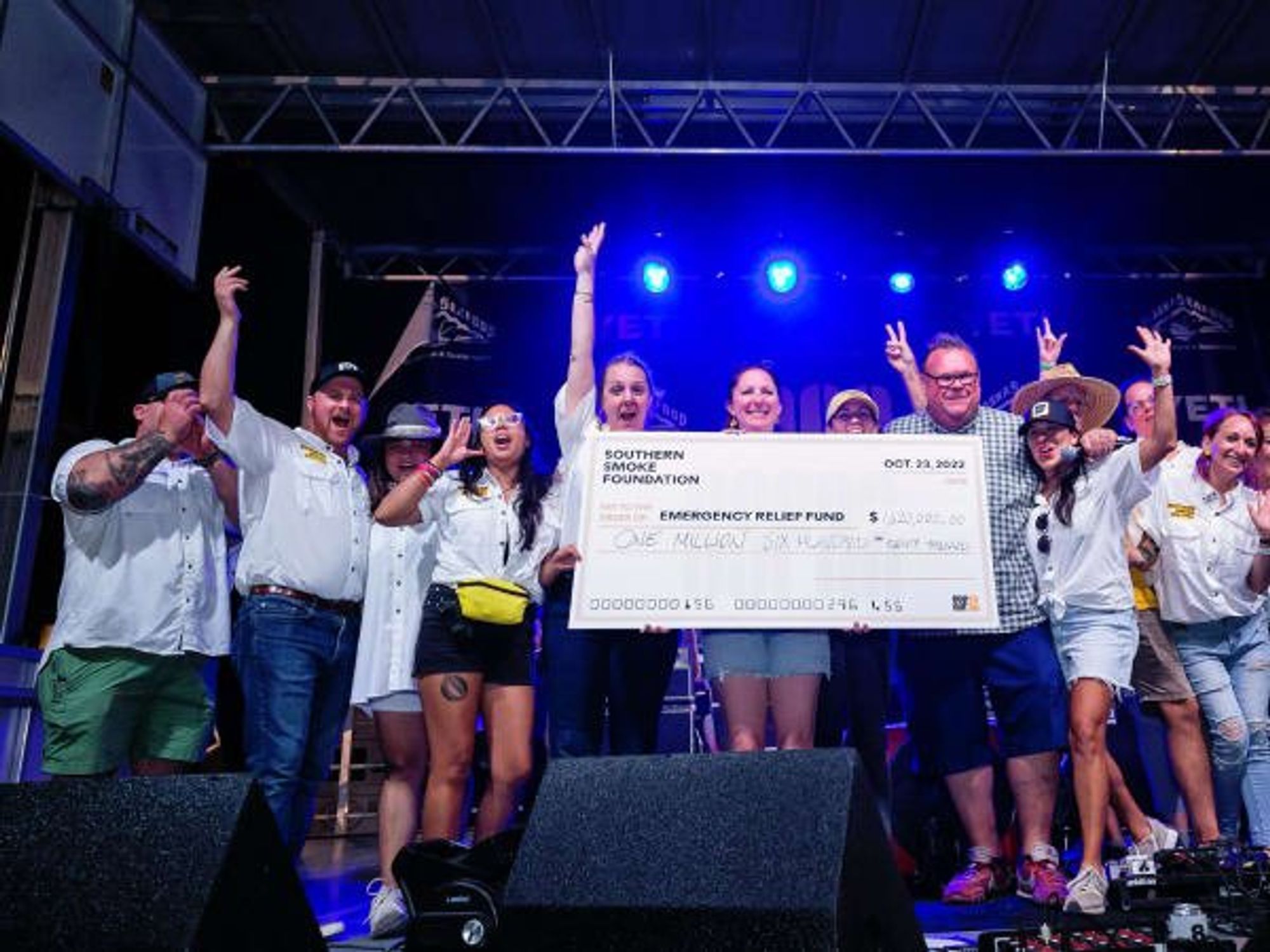 Southern Smoke Festival 2022 team check