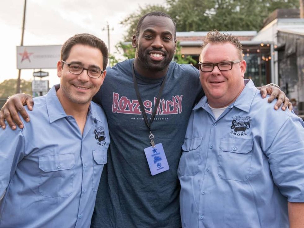Southern Smoke Owen Conflenti, Whitney Mercilus, Chris Shepherd