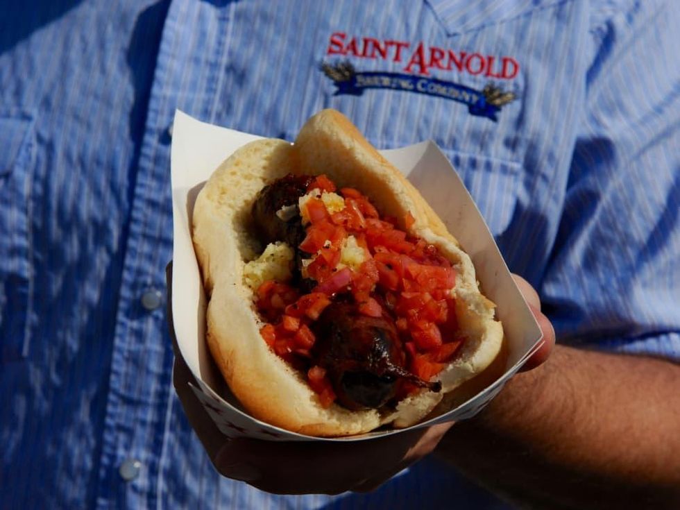 Southern Smoke Ryan Pera bratwurst