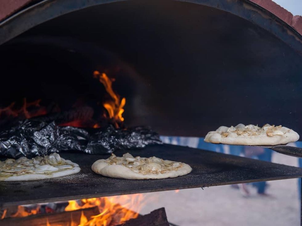 Southern Smoke uni pizza