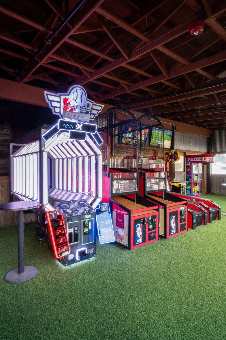 The game room is located on the second floor. - CultureMap Houston