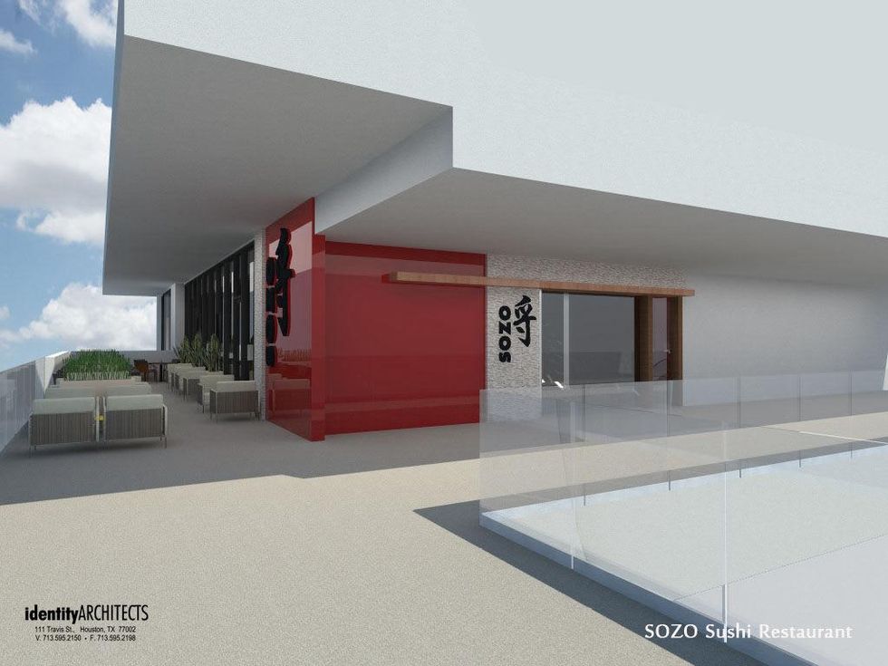 Sozo Sushi rendering