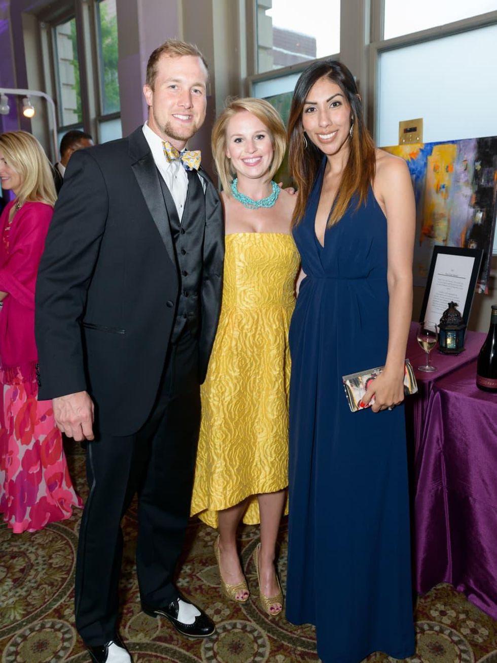 SPA, Gala April 2016, Cahal Mowery, Mallory Cheatham and Marcela Maxson