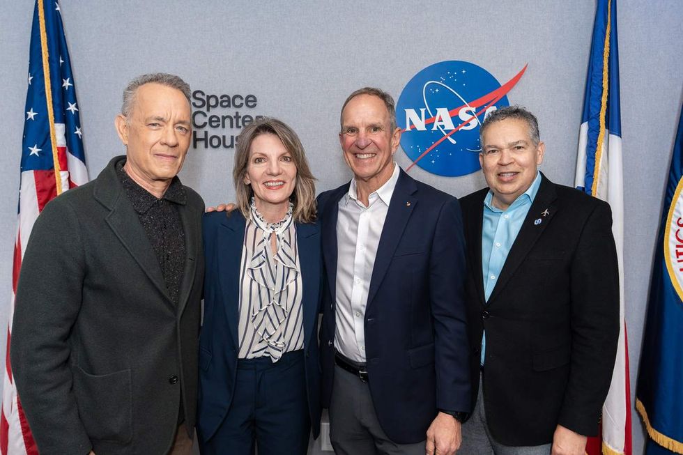 Space Center Houston Tom Hanks film premiere