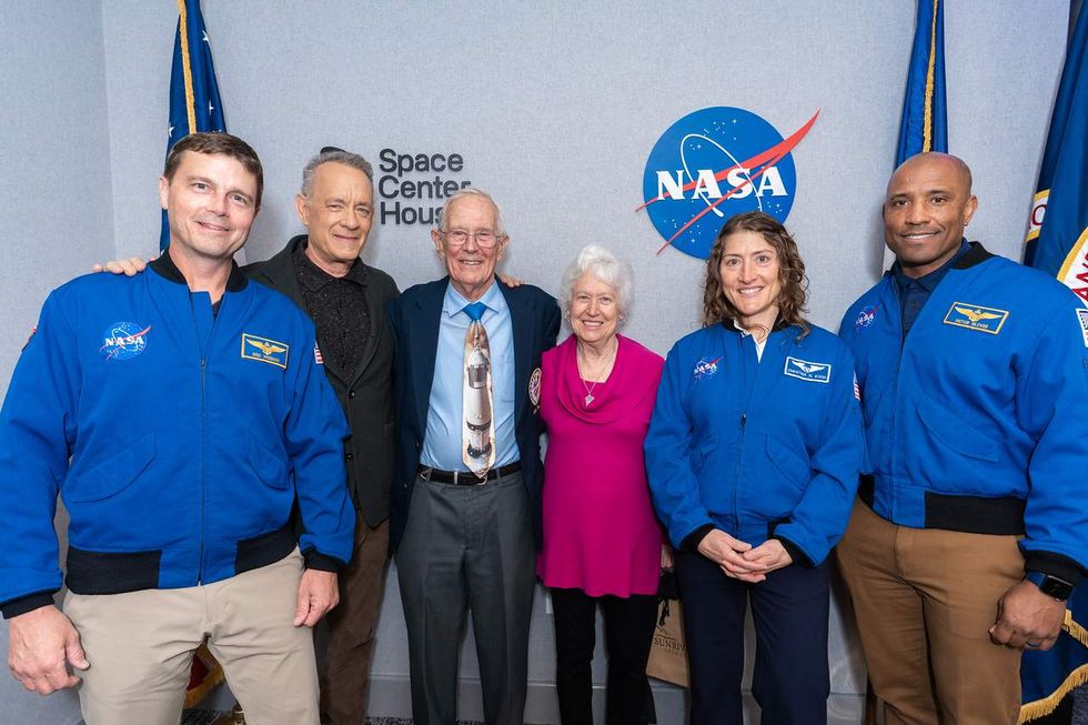 Space Center Houston Tom Hanks film premiere