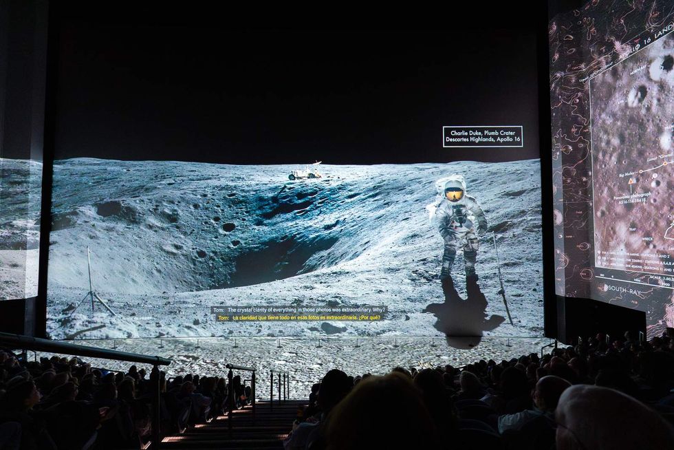 Space Center Houston Tom Hanks film premiere