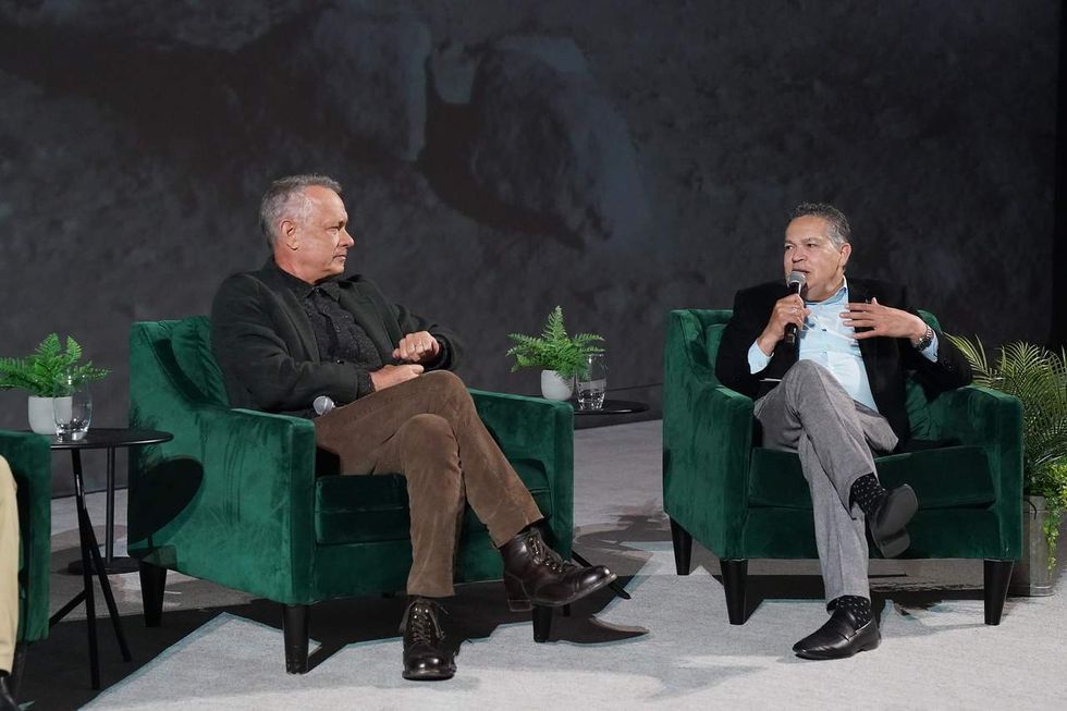 Space Center Houston Tom Hanks film premiere