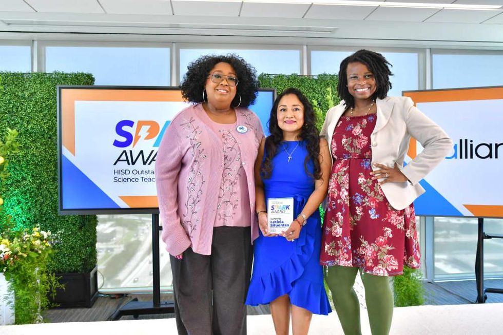 SPARK Award winners Deirdre Ricketts (2019), Leticia Sifuentes (2022), Whitnee Boston (2021)