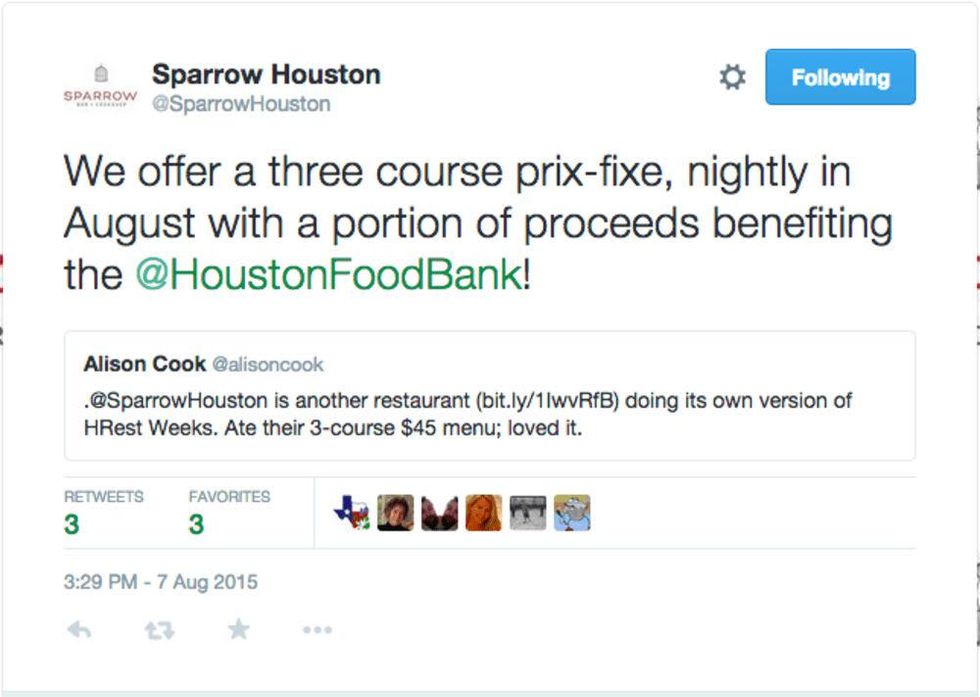 Sparrow HRW donation screen shot