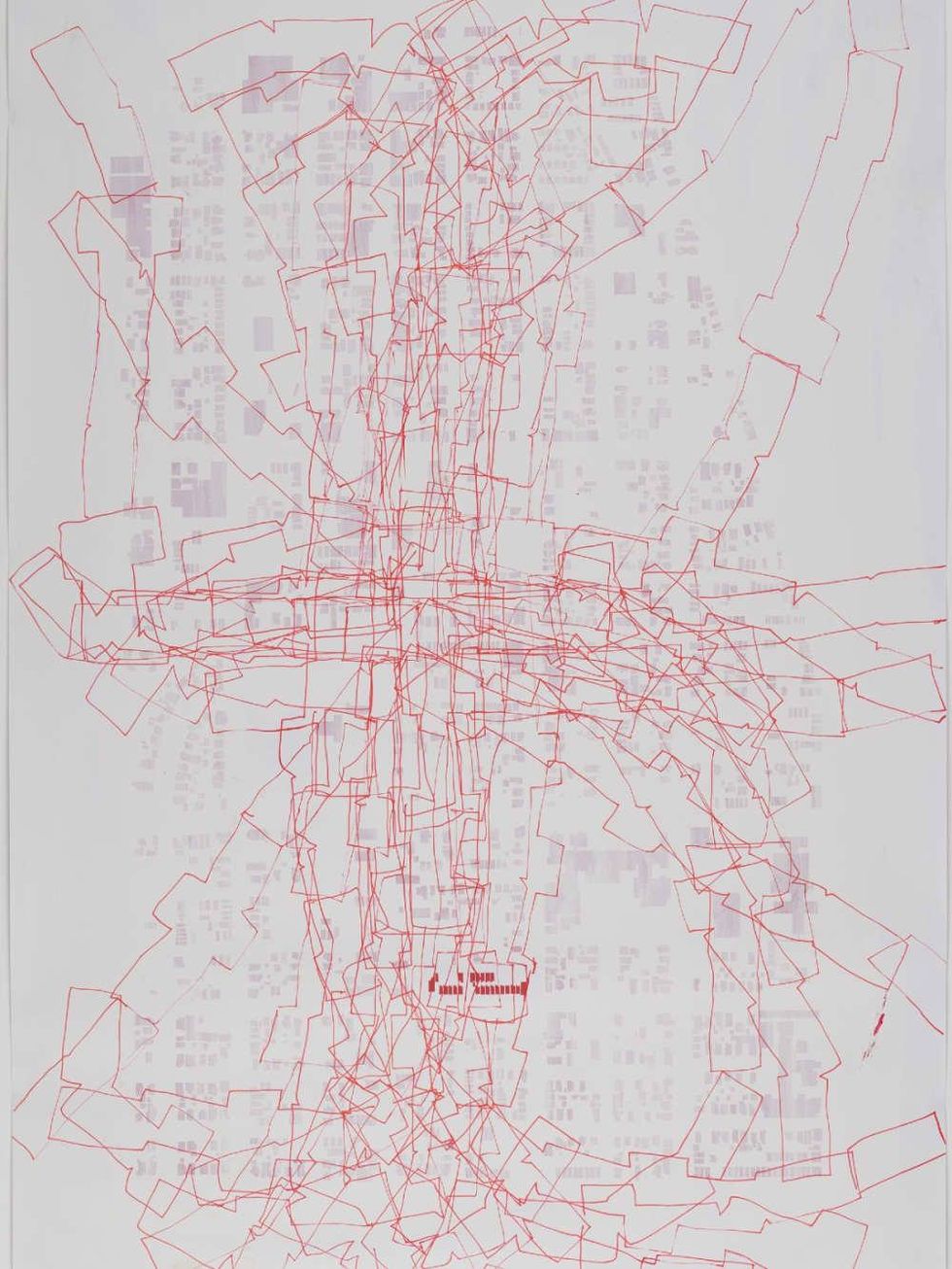 "Spatial Awareness: Drawings from the Permanent Collection" opening day