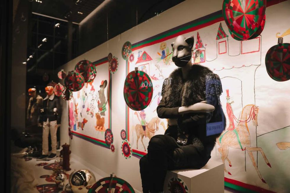 SPCA Neiman Marcus Holiday Windows of Life puppies kittens Houston