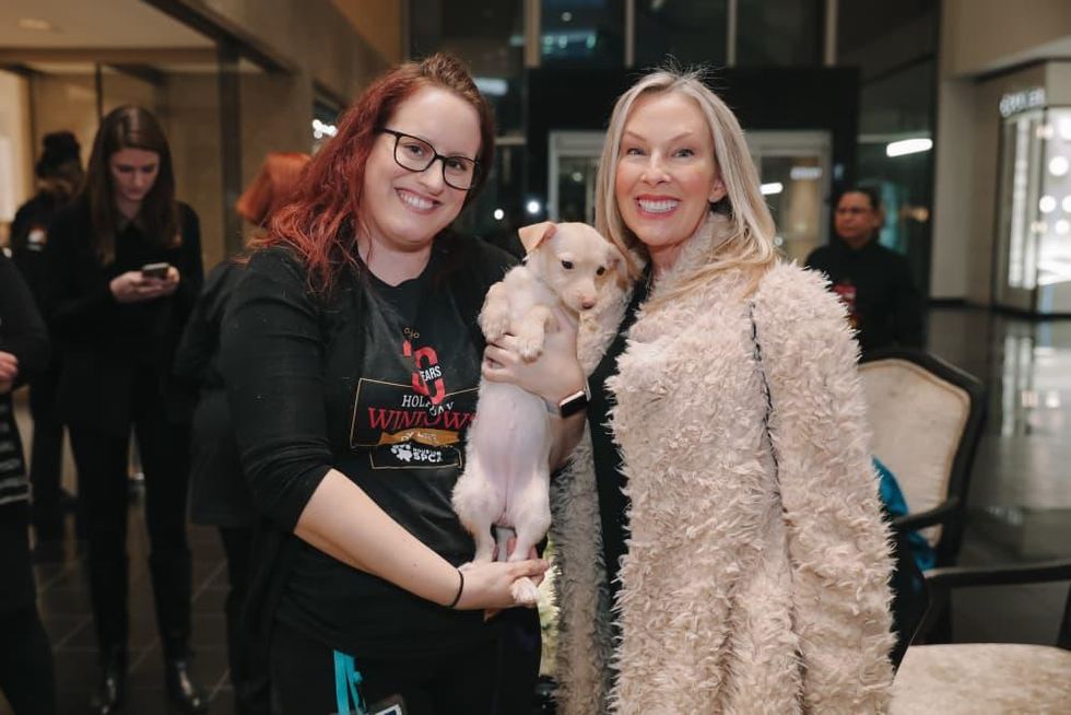 SPCA Neiman Marcus Holiday Windows of Life puppies kittens Houston