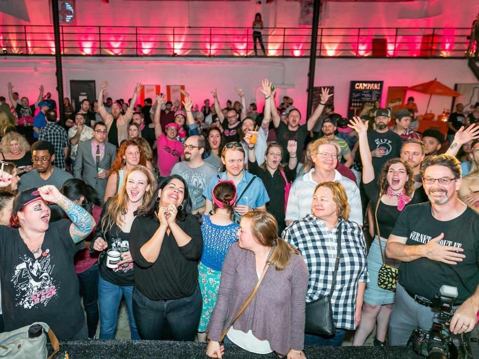 Speed Rack Texas 2017 crowd