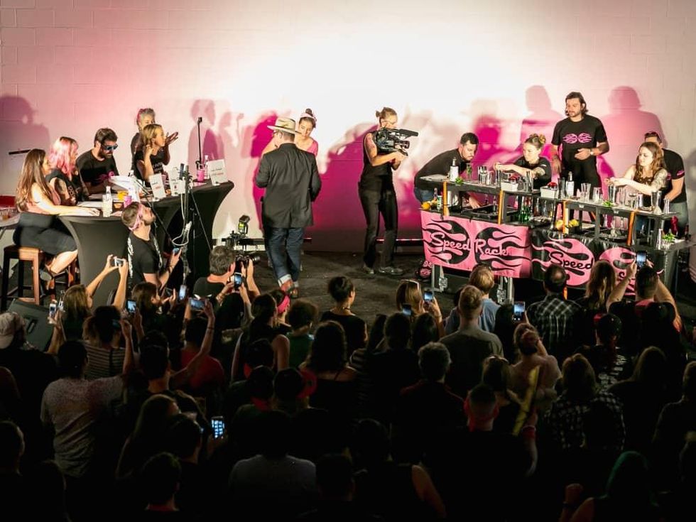 Speed Rack Texas 2017 stage