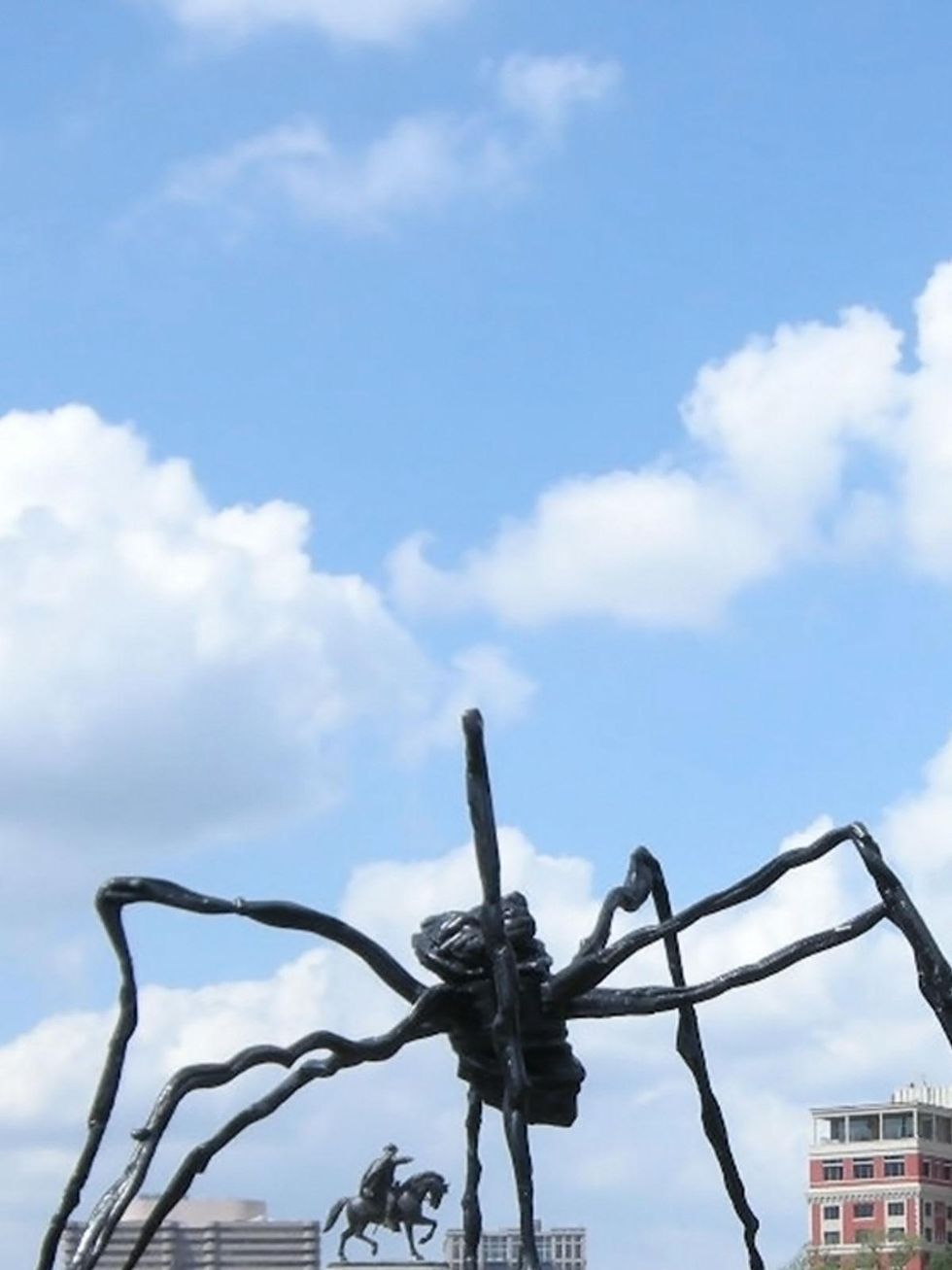 spider Hermann Park Gen. Sam Houston statute April 2014