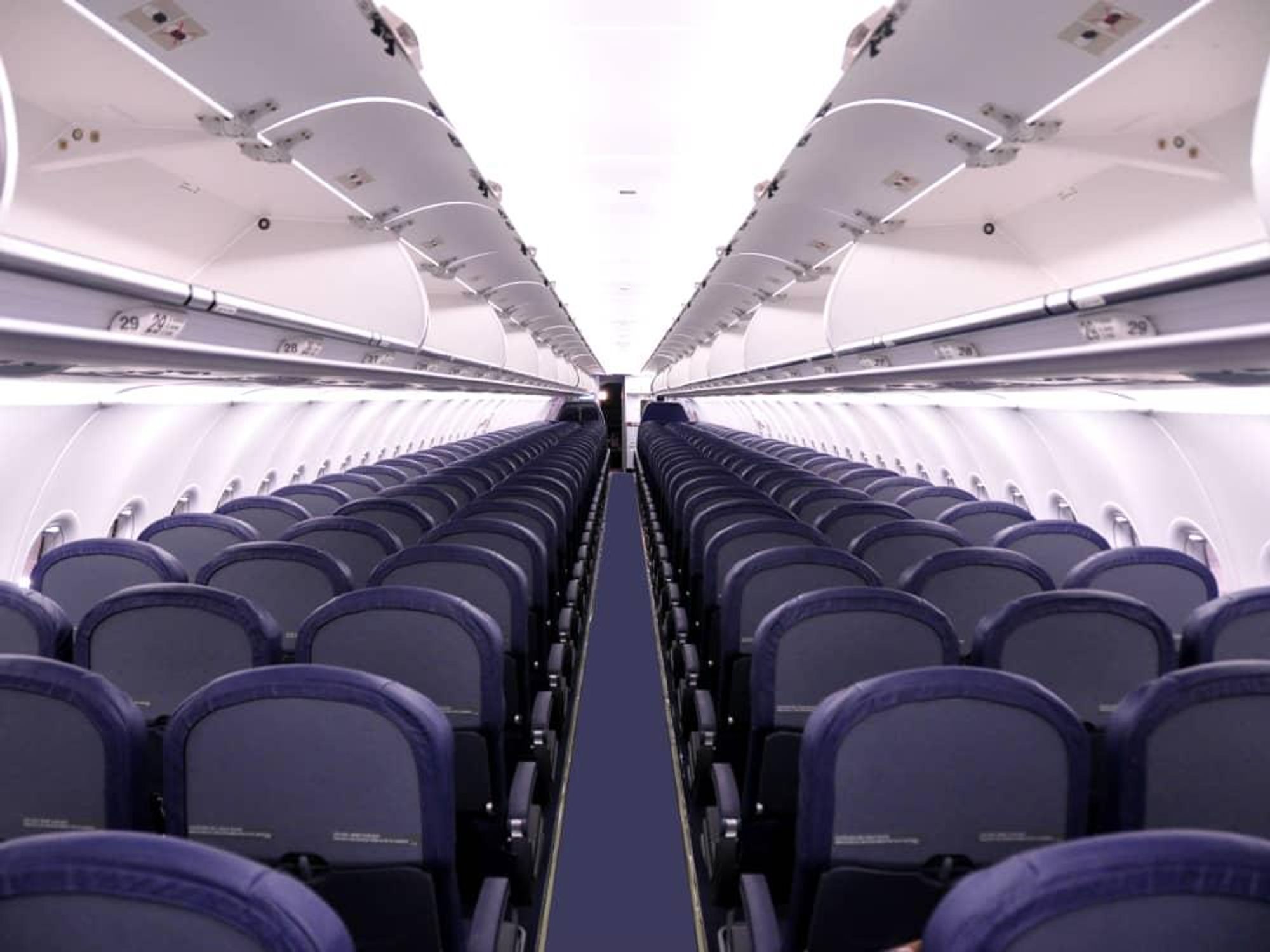 Spirit Airlines cabin seats