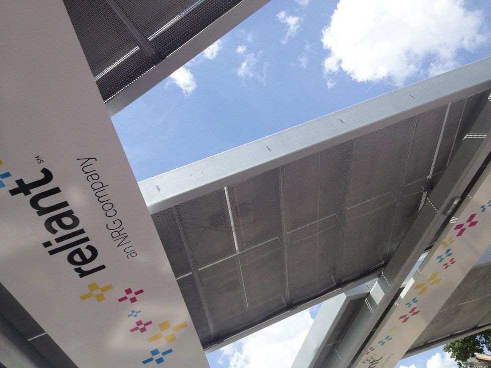 Splash Pad Houston June 2013 solar panels