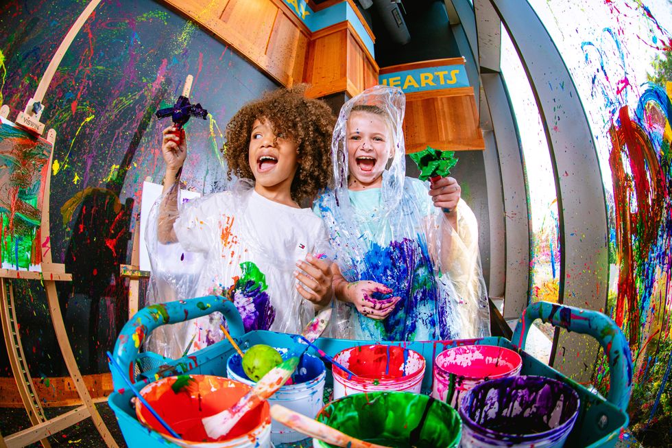 splatter room at CAMP in houston