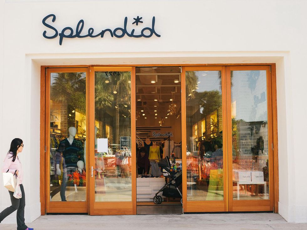 Splendid boutique storefront
