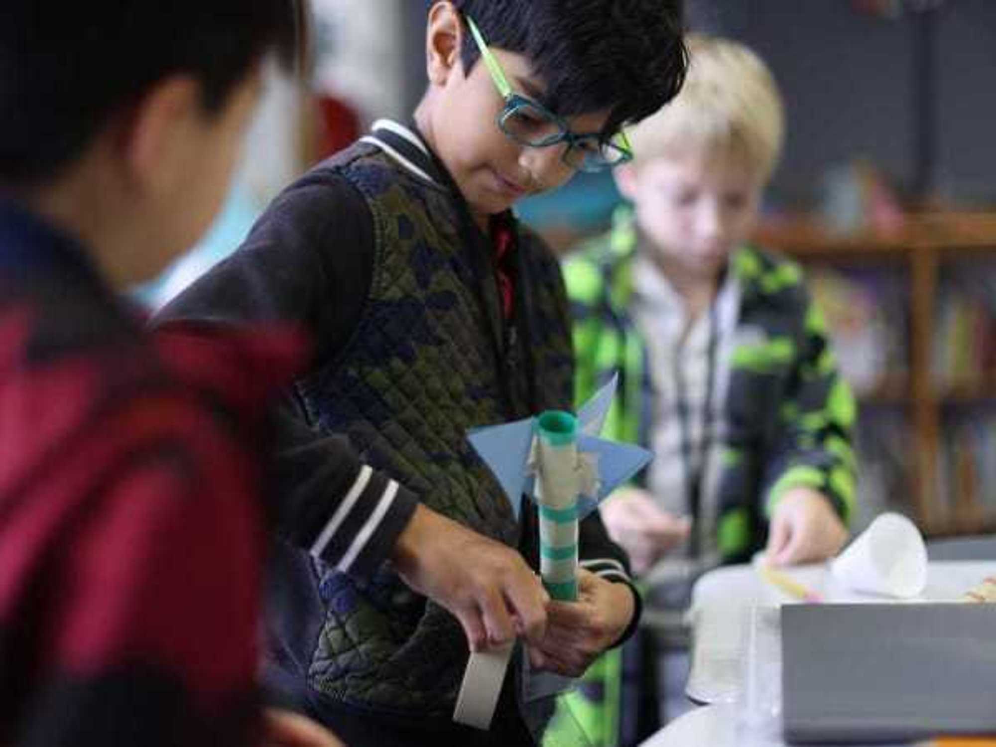 Spring Branch Academic Institute students