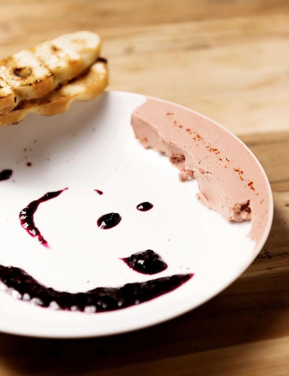 Springbok chicken liver mousse