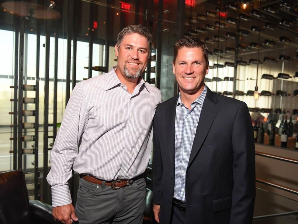 SpringSpirit Baseball, Aug. 2016, Lance Berkman, Randy McIlvoy