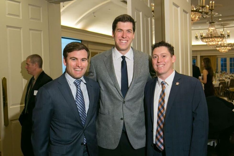 SpringSpirit Baseball breakfast, Feb. 2016, Jason Johnson, Clayton Freels, Eric Varney